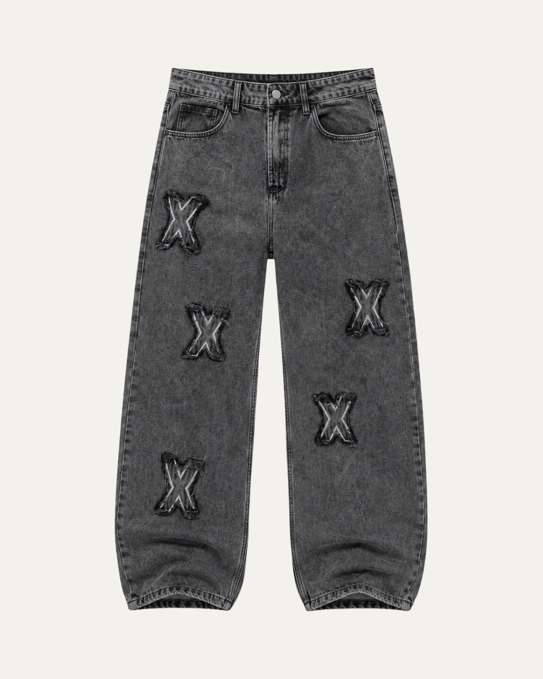 Jean Baggy X Washed Black
