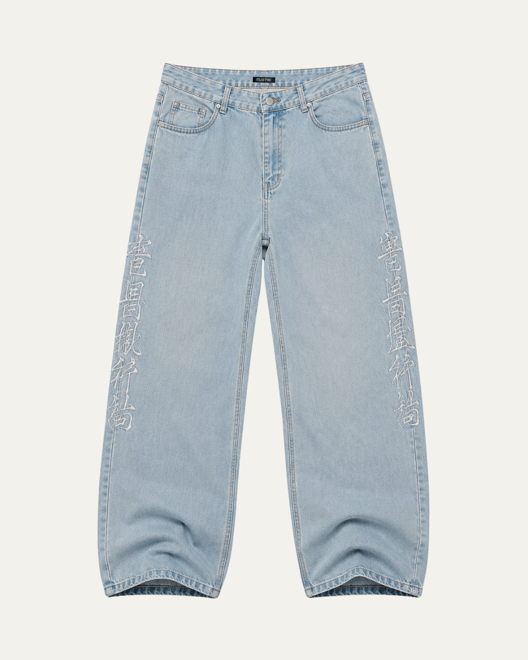 Jean Baggy Bordado