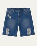 Bermuda Urban Blue Destroyed Rustic