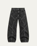 Jean Baggy Black Wash