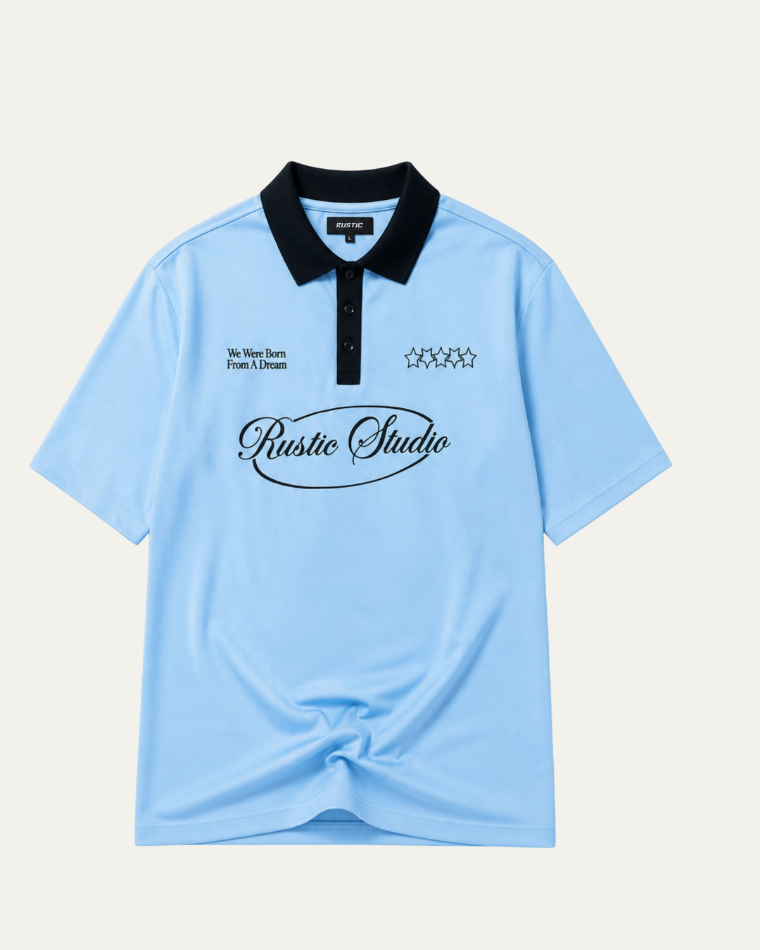 Polo Rustic Studio Celeste