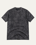 Camiseta Essential Wash Acid Charcoal