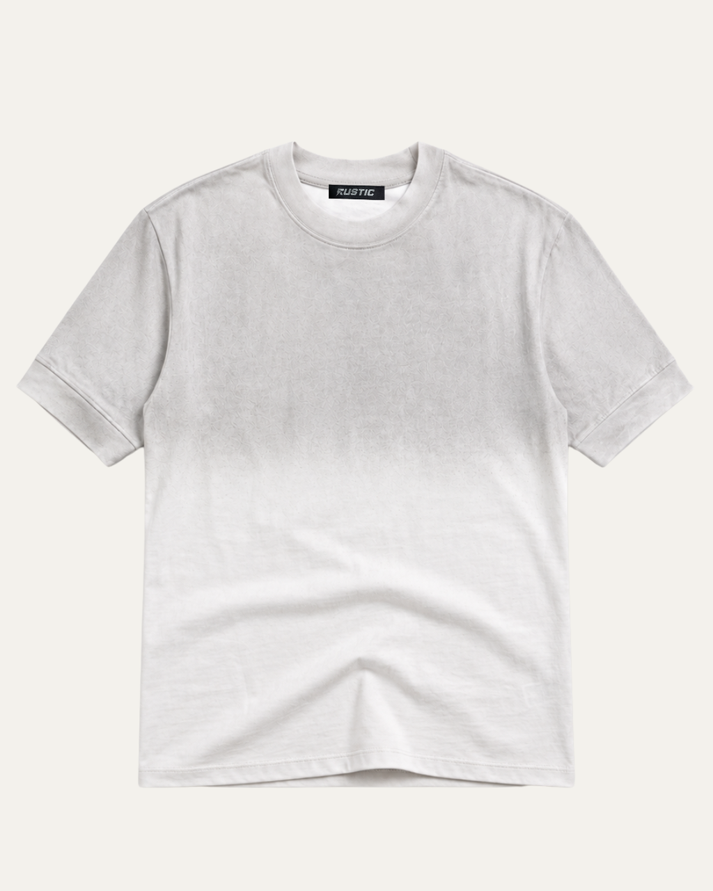 Camiseta Essential Wash Fade Blanco