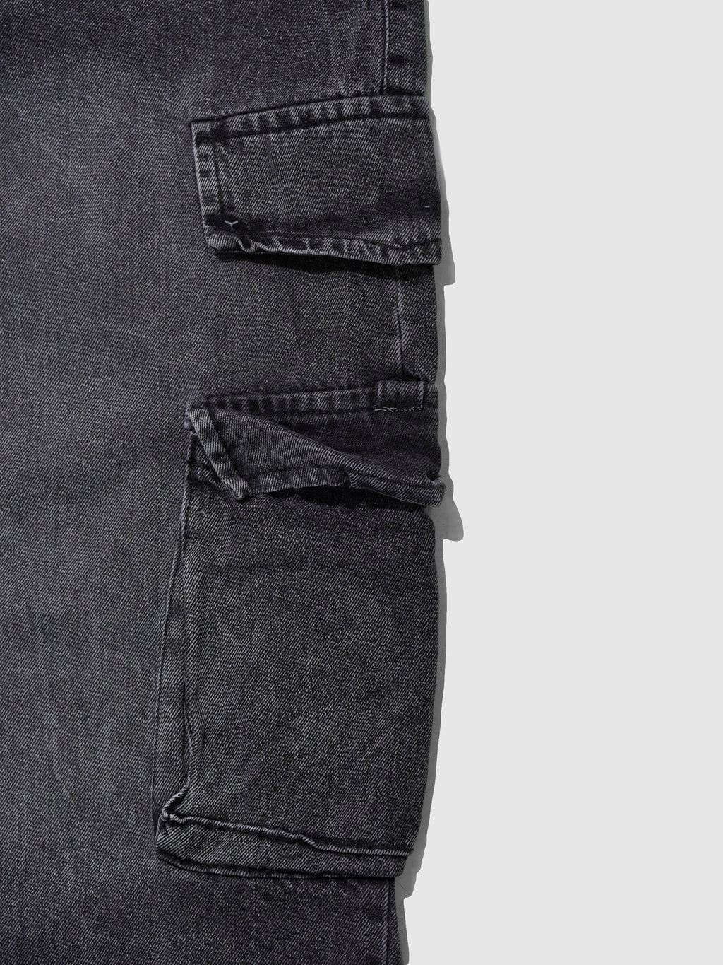 Jean Negro/Gris Cargo