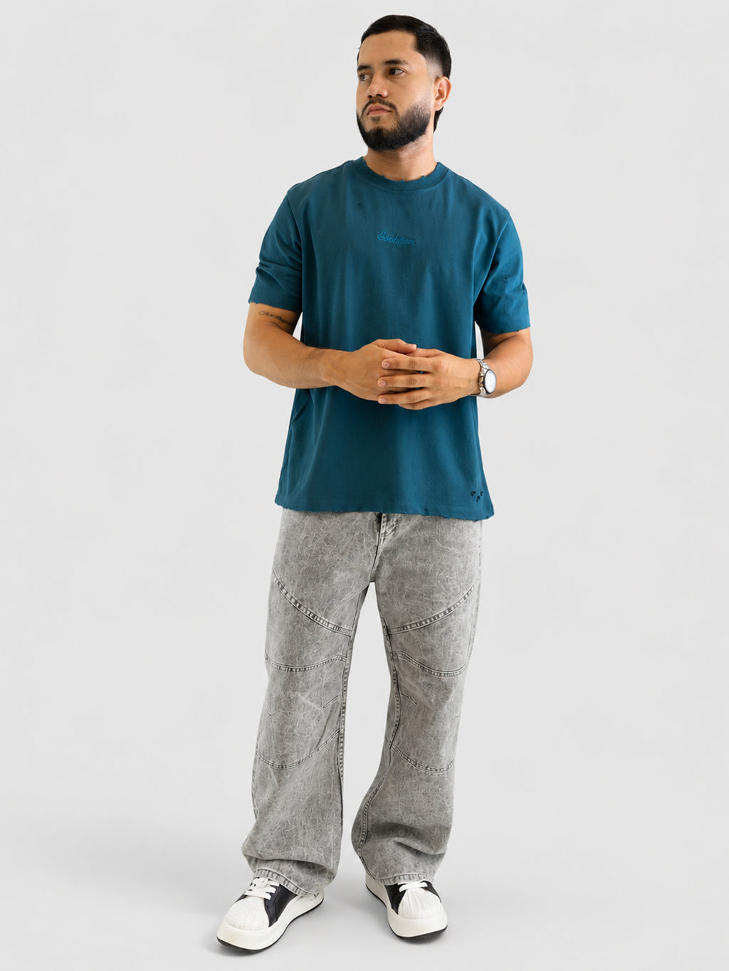 Camiseta Evolution Azul