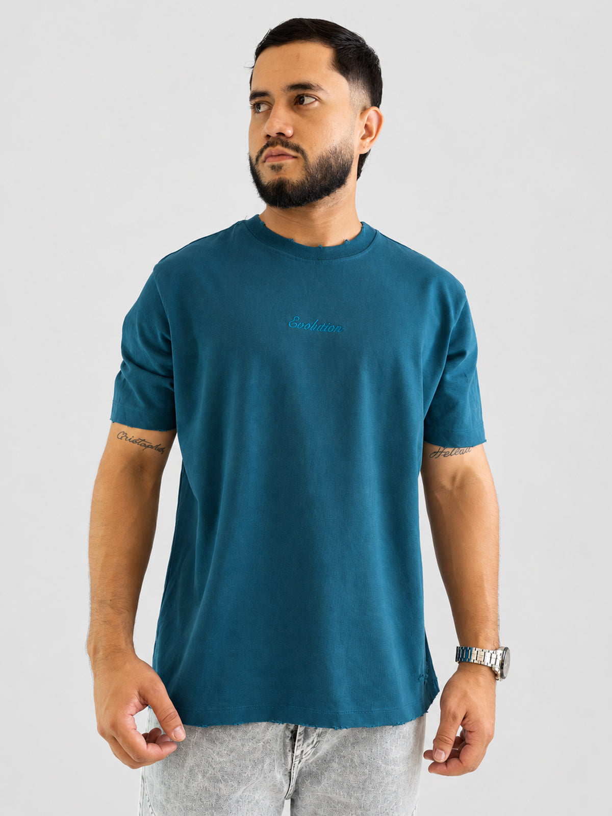 Camiseta Evolution Azul