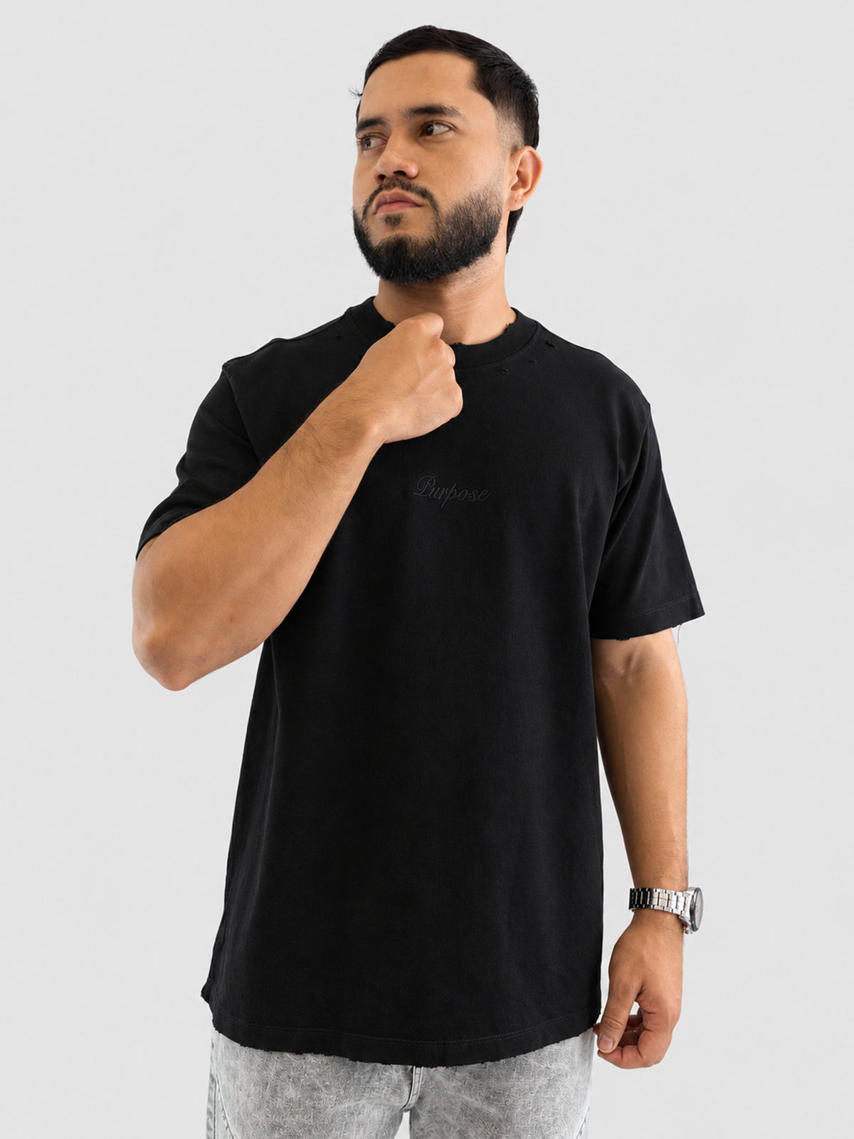 Camiseta Purpose Negra