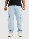 Jean Cargo Hombre – Azul Claro