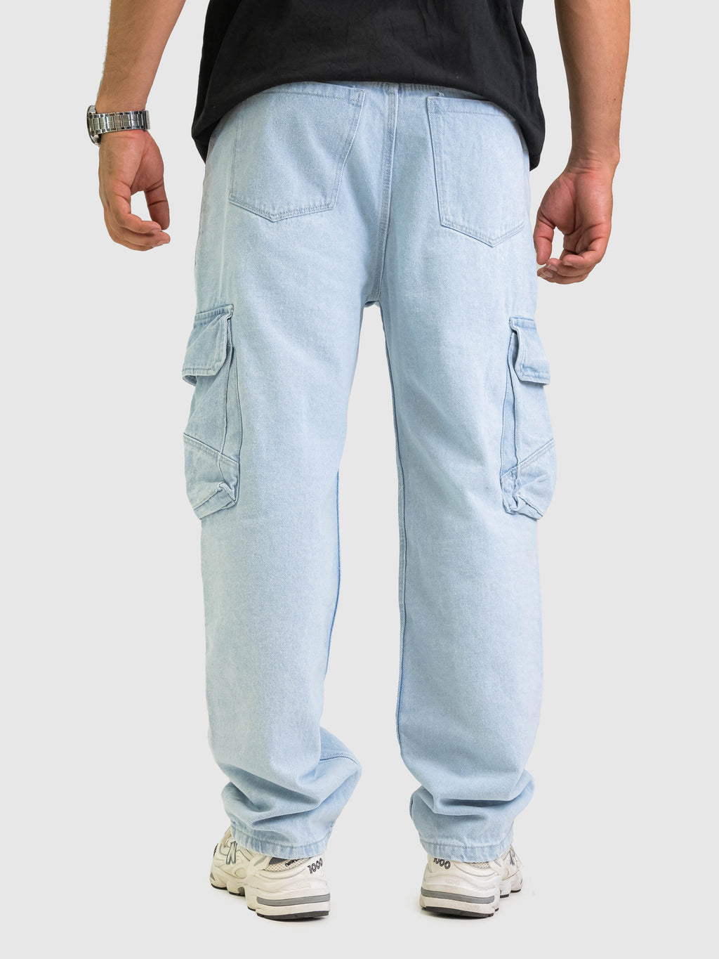 Jean Cargo Hombre – Azul Claro