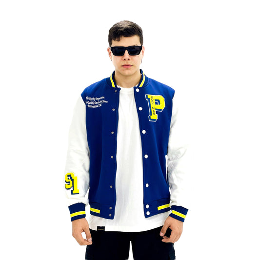 Chaqueta Varsity Port Man Azul