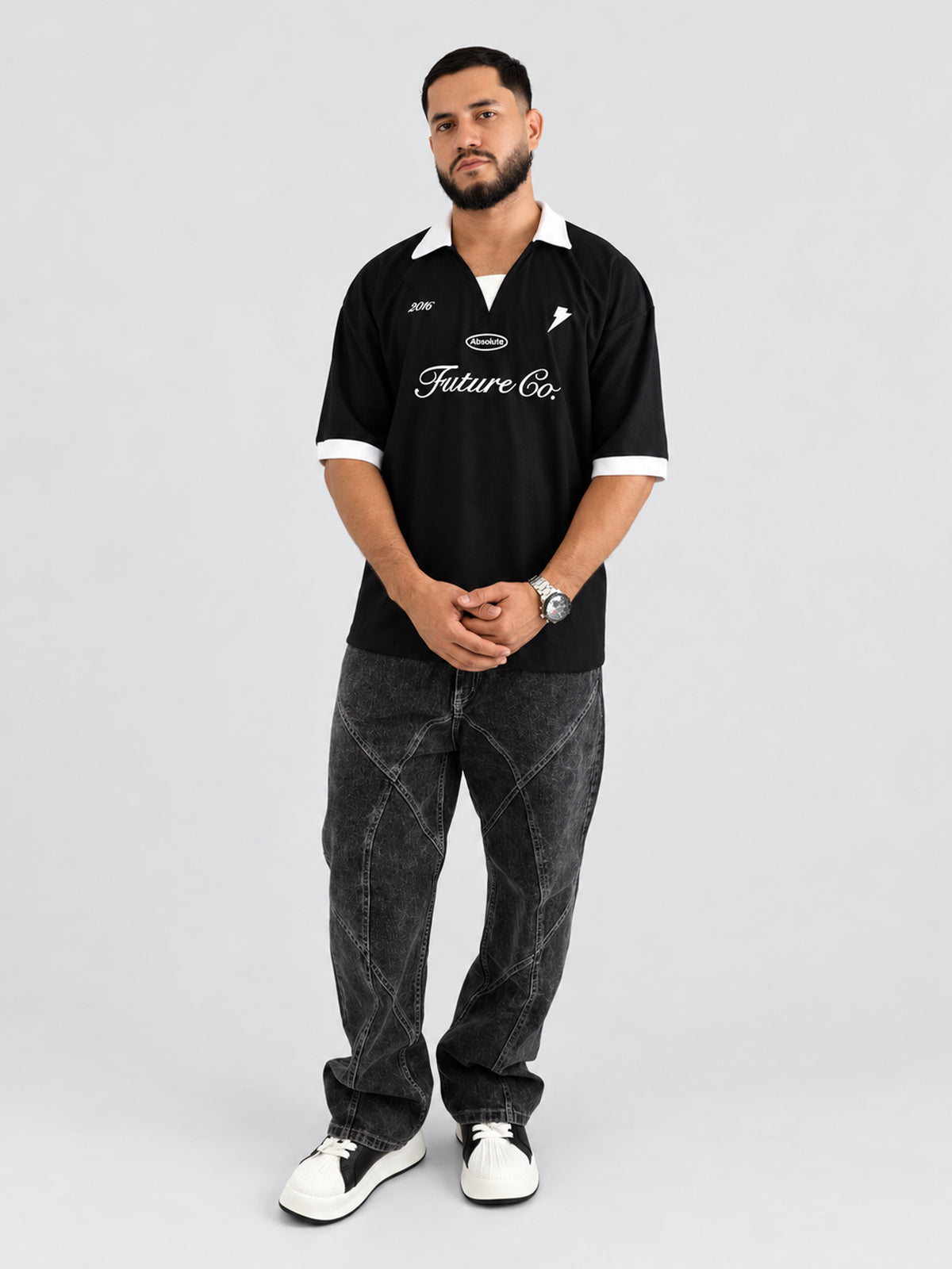 Polo Future Co. Negro