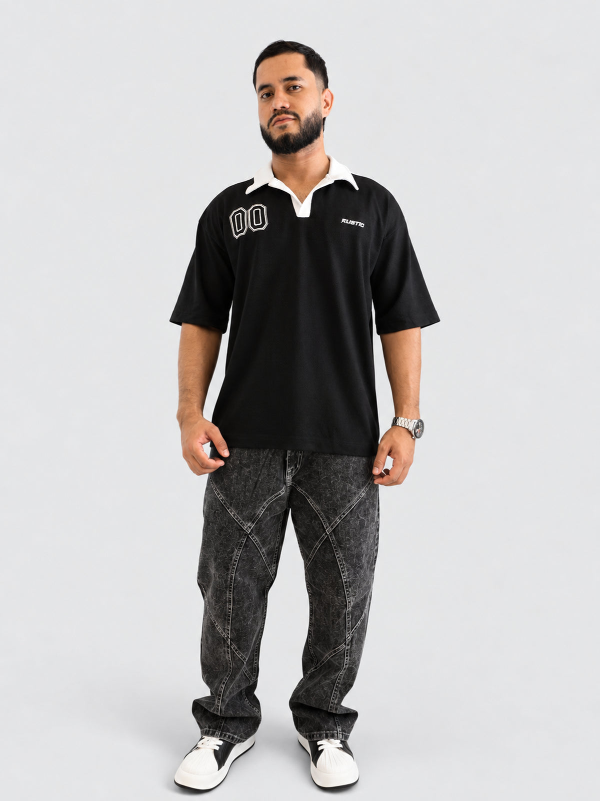 Polo Rustic Negro