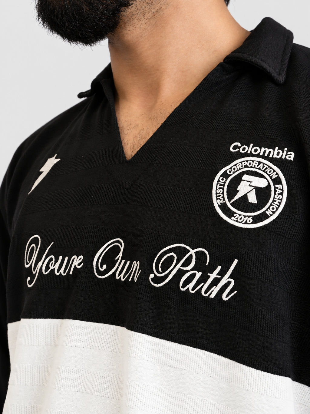 Polo Your Own Path Negro